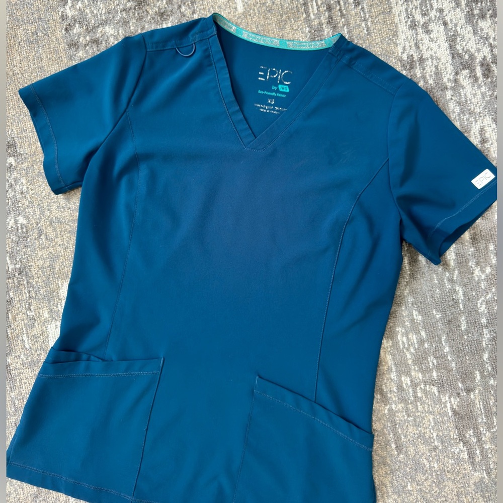 Epic Scrub Jogger Set Caribbean Blue